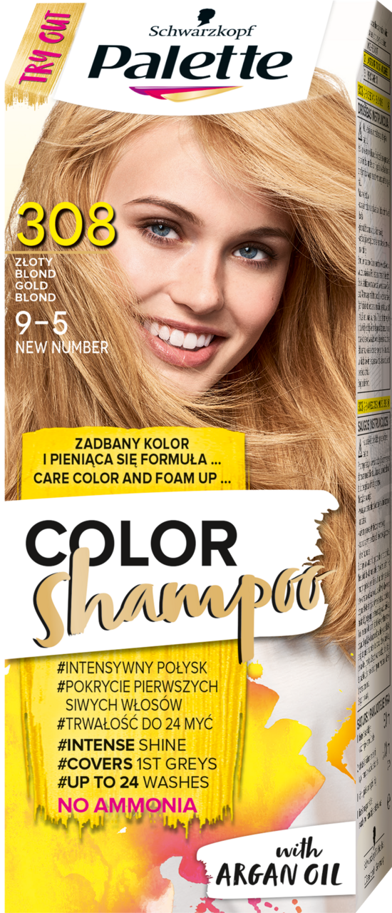 rossmann szampon koloryzujący palette