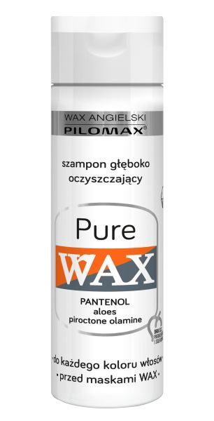 szampon do włosów głęboko oczyszczający pure wax