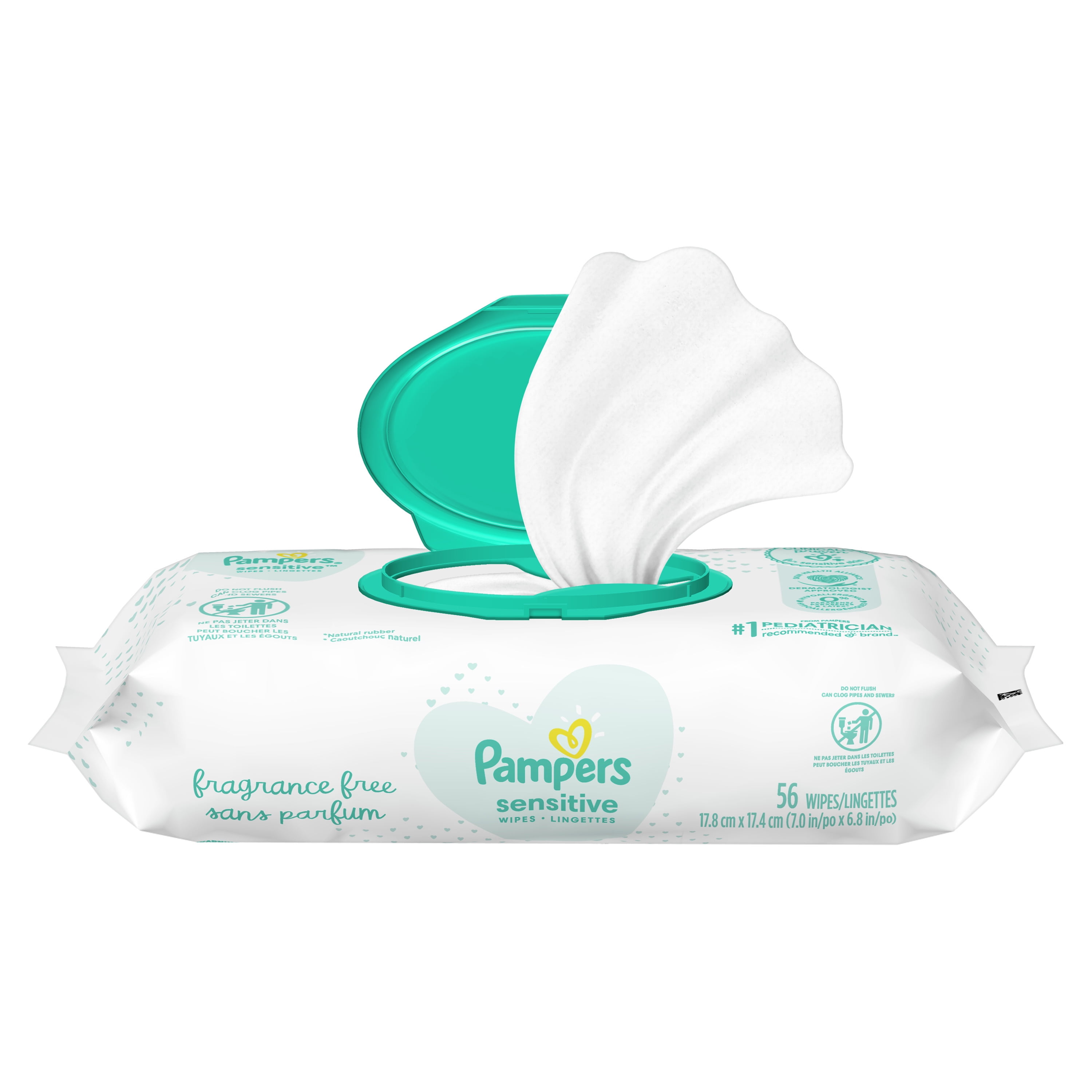 pampers sensitive 56 sztuk