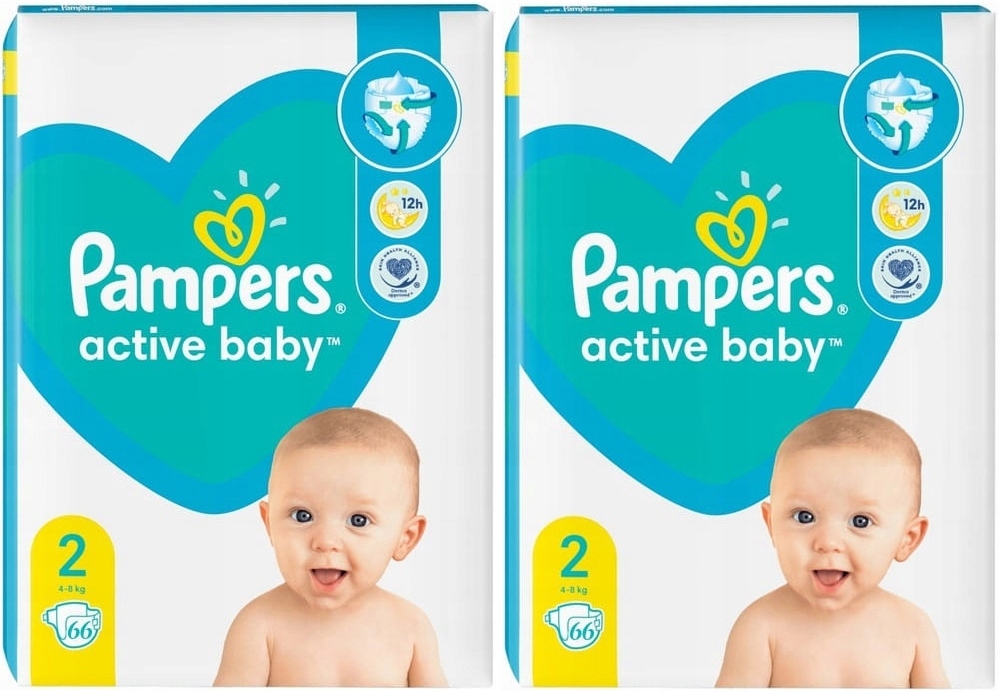 pampers 2 kolor fioletowy