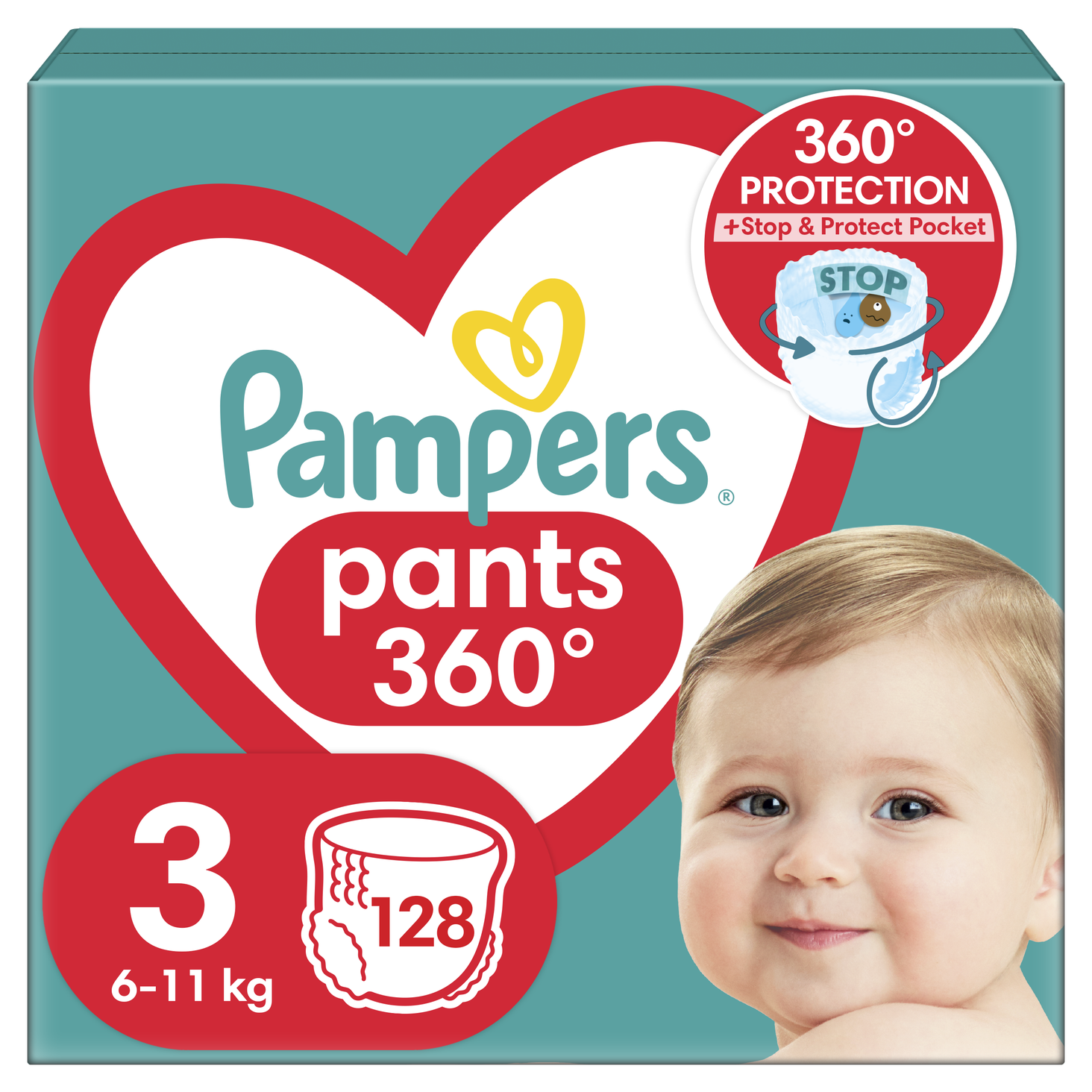 pampers rozmiar 3 176 sztuk