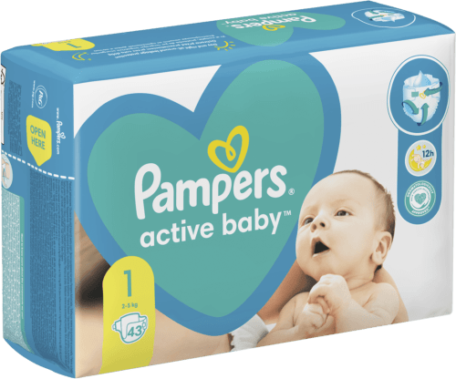 pampers 1 duża paczka