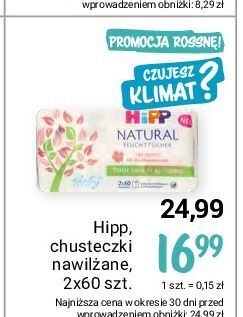 chusteczki nawilżane hipp ultra sensitive rossmann