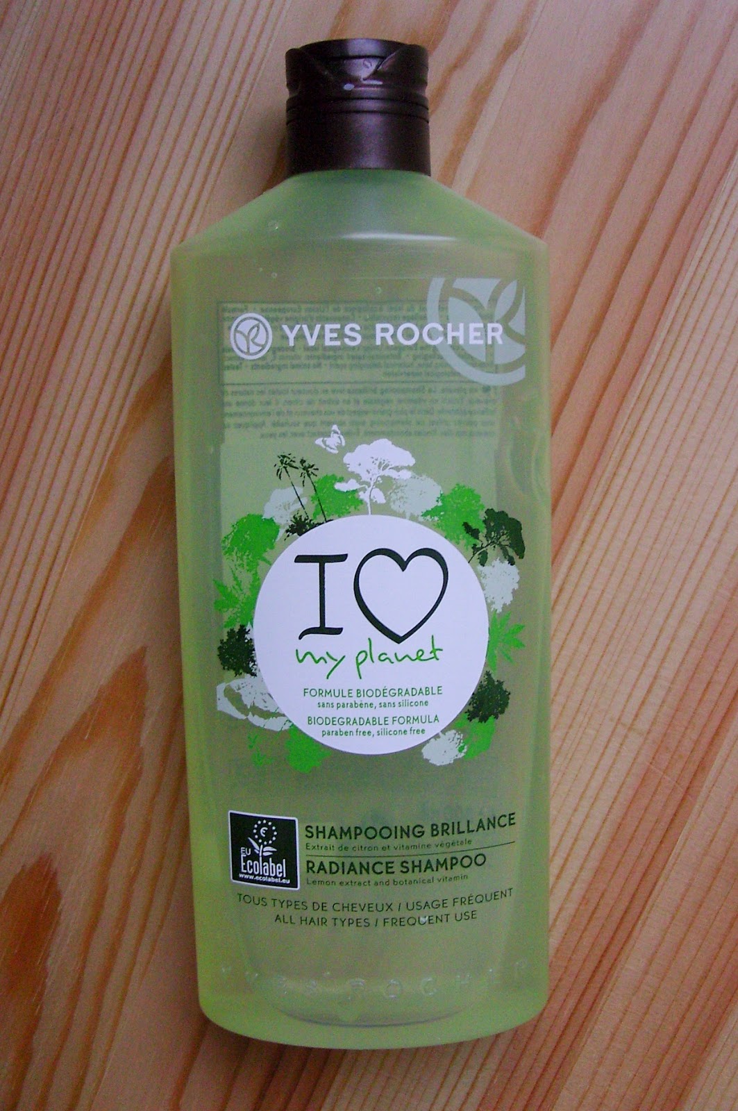 yves rocher ekologiczny szampon do włosów i love my planet