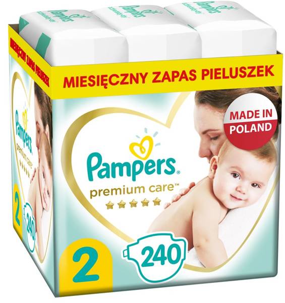 pampers premium care 2 240sztuk