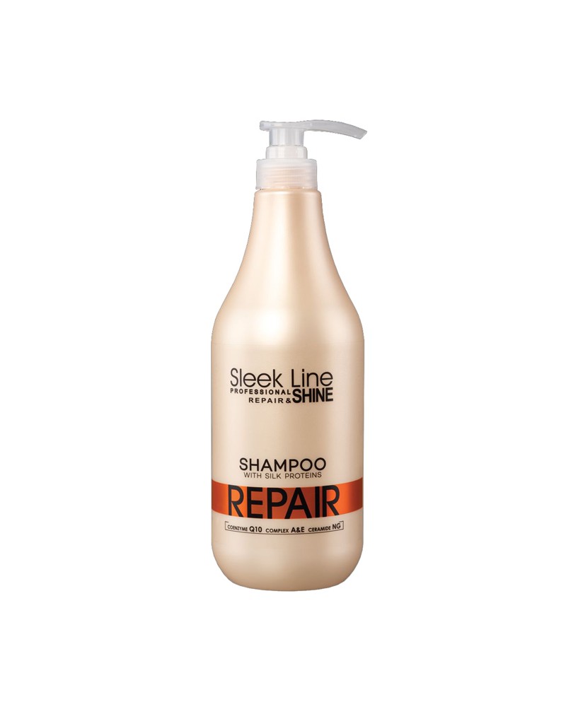 stapiz sleek line repair szampon z jedwabiem 1l