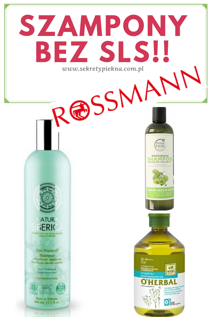 dobry tani szampon bez sls rossmann