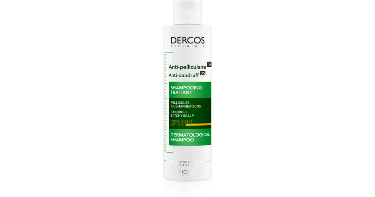 vichy dercos anti dandruff szampon do włosów z łupieżem tłustym