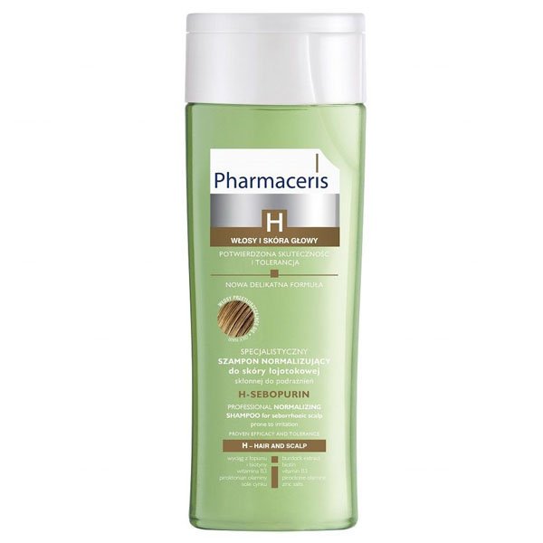 pharmaceris zielony szampon do skóry łojowych blog