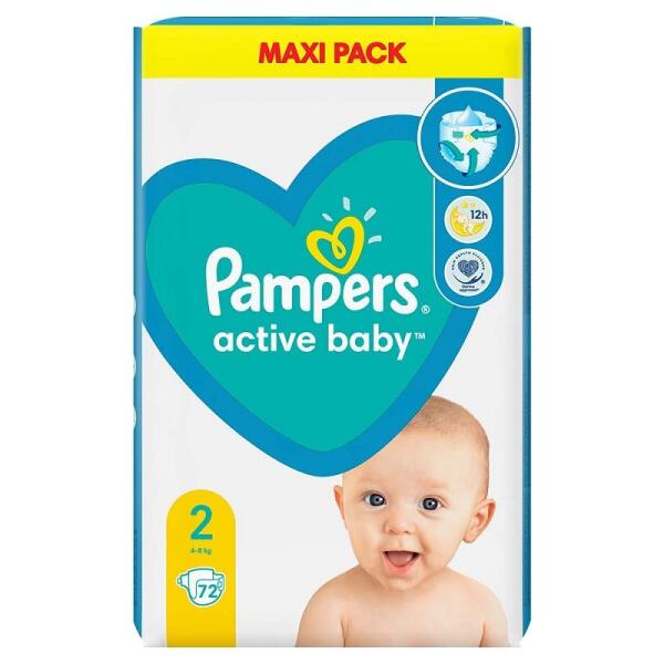 pampers 2 active baby