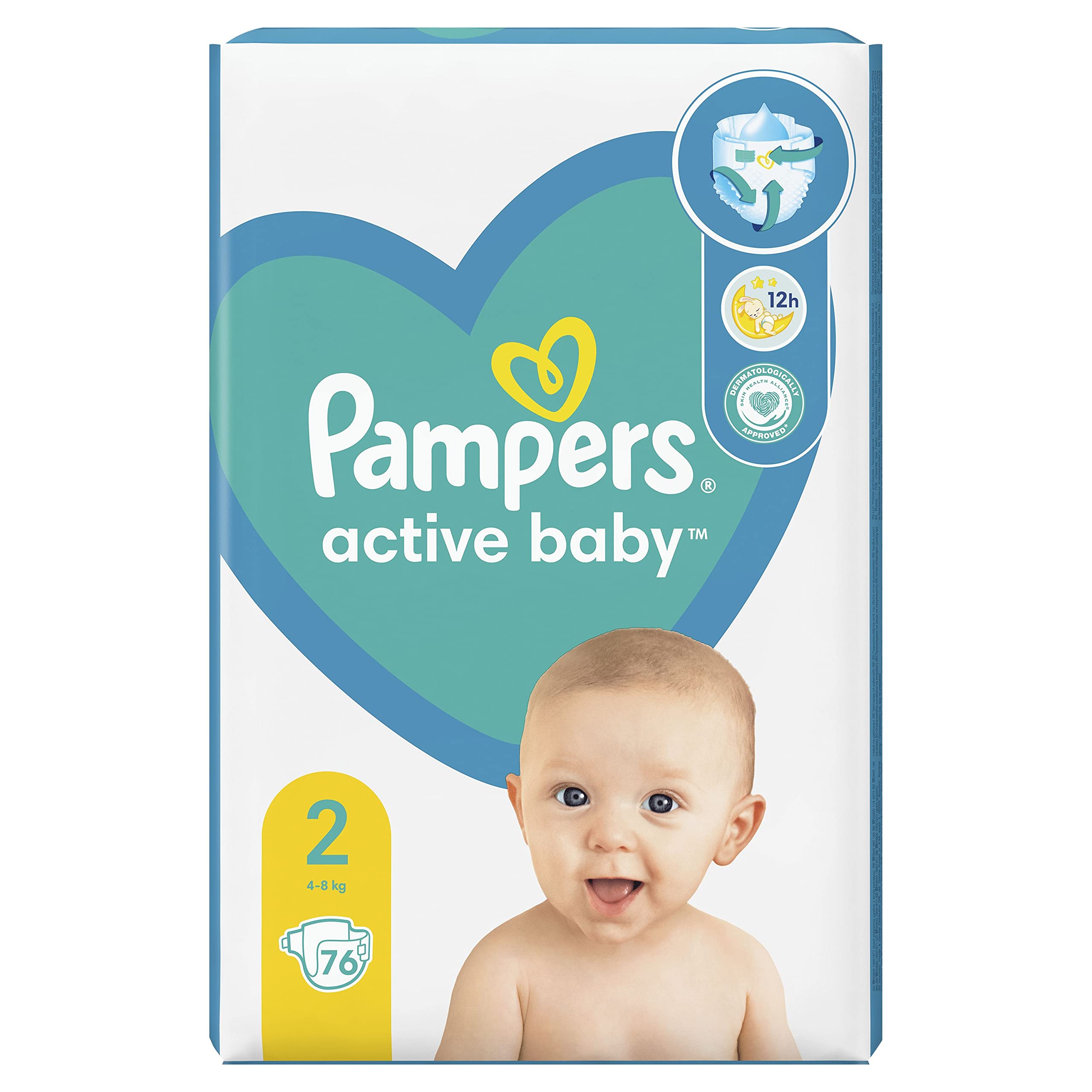 pampers active baby 2 68 szt