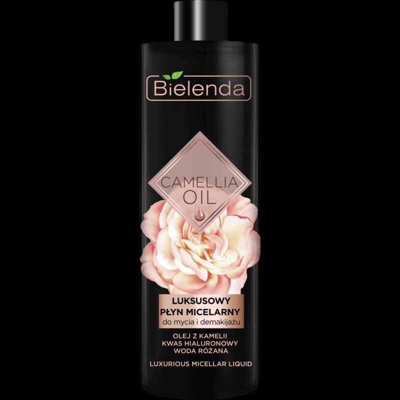 bielenda camellia oil luksusowy płyn micelarny do mycia twarzy