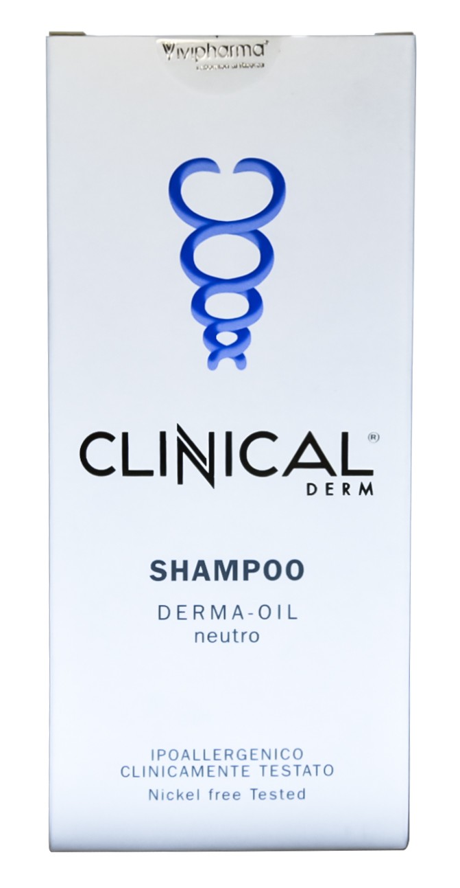 szampon clinical derm neutralny do codziennego mycia włosów derma oil