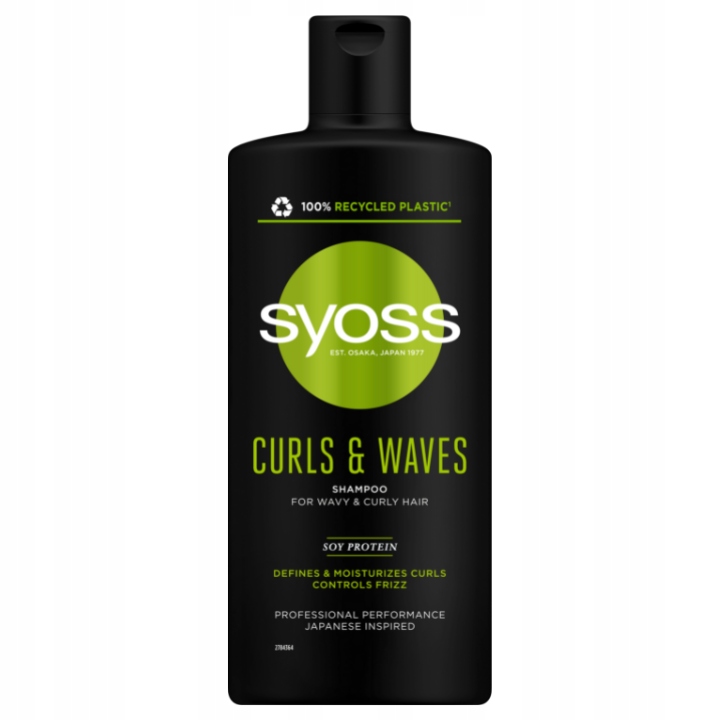 syoss curls & waves odżywka do włosów kręconych wygładzająca