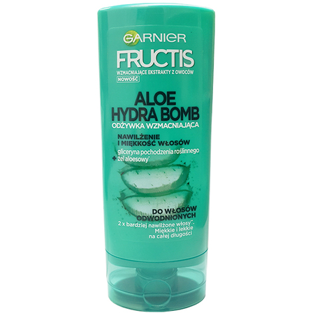 garnier fructis aloe hydra bomb odżywka wzmacniająca do włosów odwodnionych