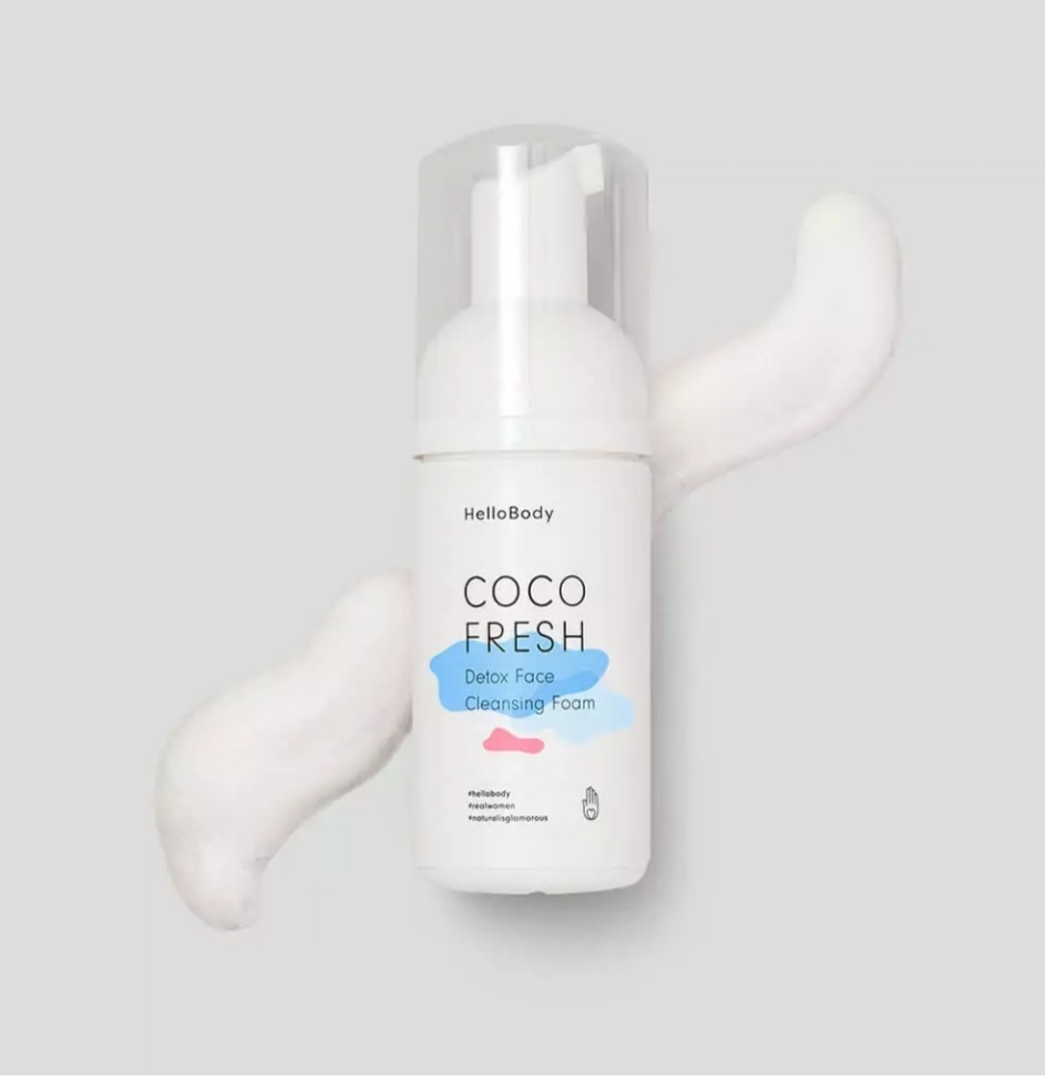 oczyszczająca pianka do twarzy coco fresh