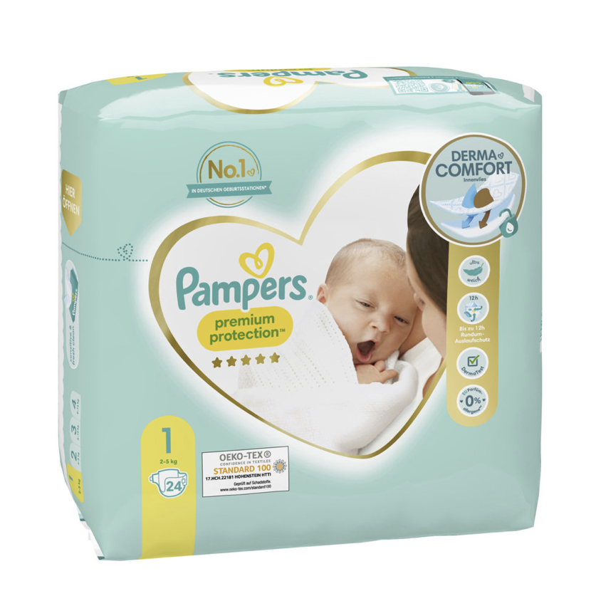 pampers premium care 1 newborn 66 szt rossmann