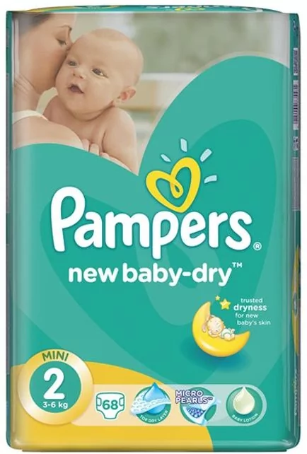 pieluchy pampers new baby dry