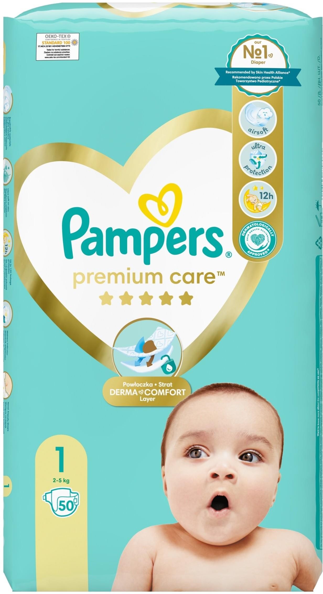 ceneo pampers premium care rozmiar 1