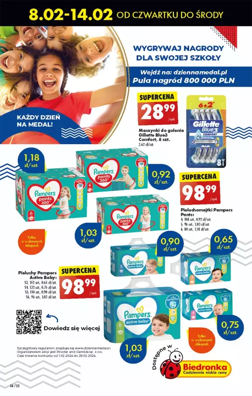 pampers sleep and play gazetka netto