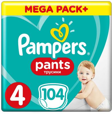 pampers pants rozmiar 4 104 szt