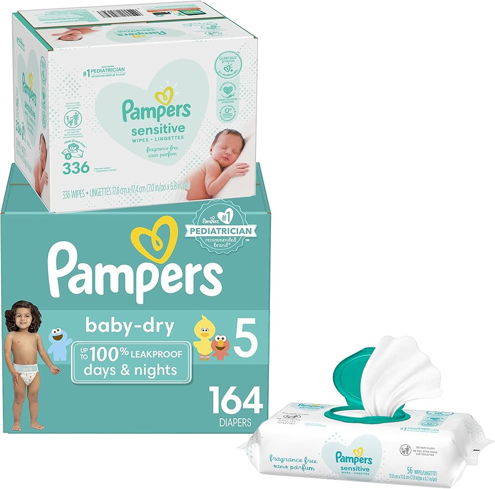 pampers sensitive 5