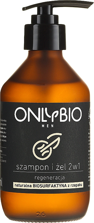 onlybio szampon i żel 2w1