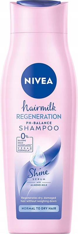 nivea hairmilk włosy normalne szampon