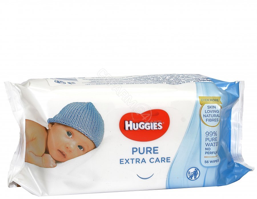 chusteczki huggies nawilzane pure cena