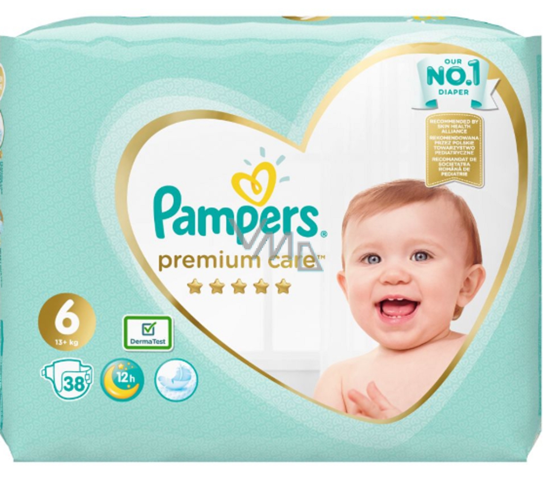 pampers premiumc are 6