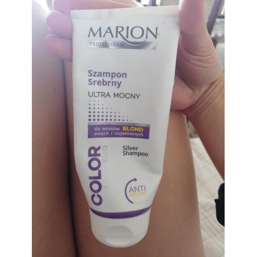 marion szampon srebrny ultra mocny włosy blond 200ml wizaz