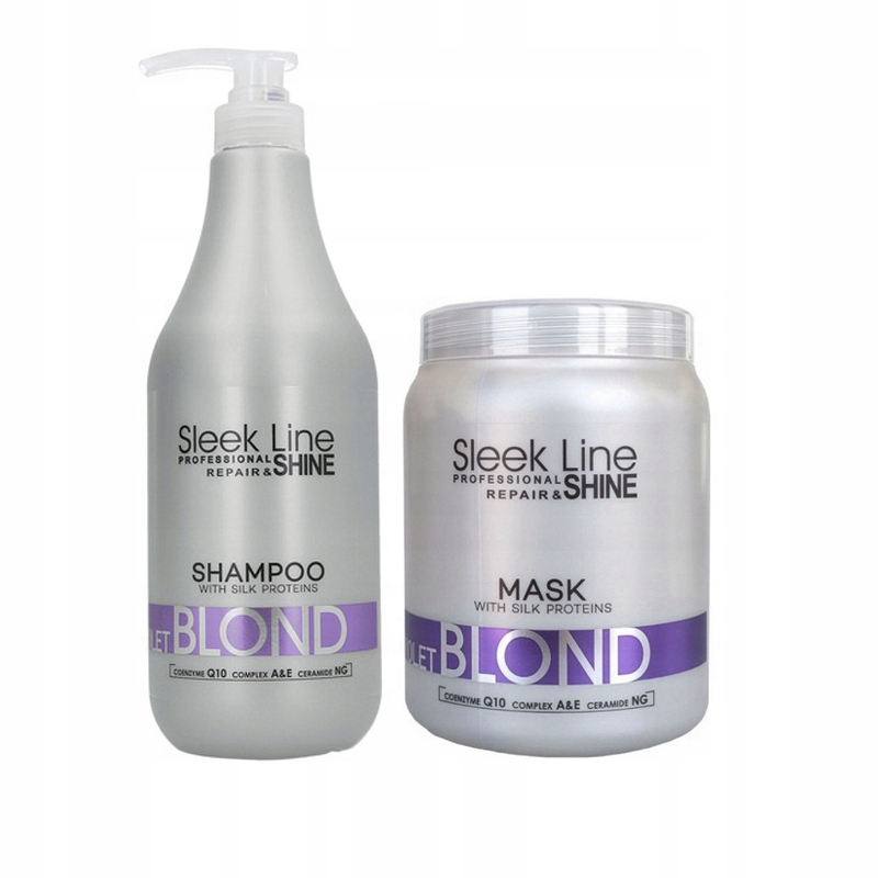 sleek line szampon blond allegro