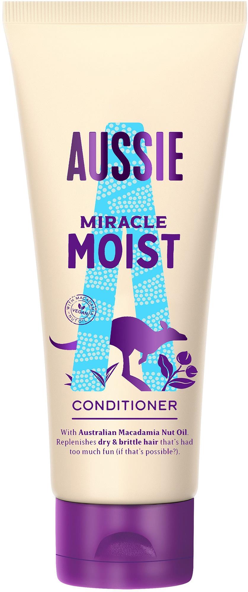 aussie miracle moist odżywka do włosów 90ml