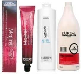 loreal majirel 10 1 zestaw do koloryzacji farba oxydant szampon