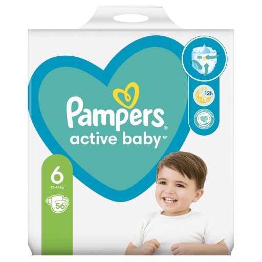 pampers roz 6 43 szt