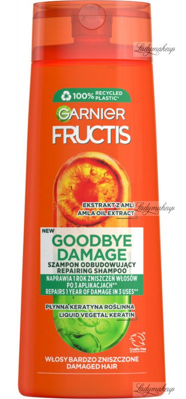 garnier fructis szampon do włosów rozowy