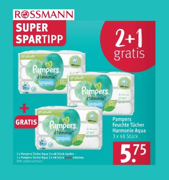 rossmann gratis pampers