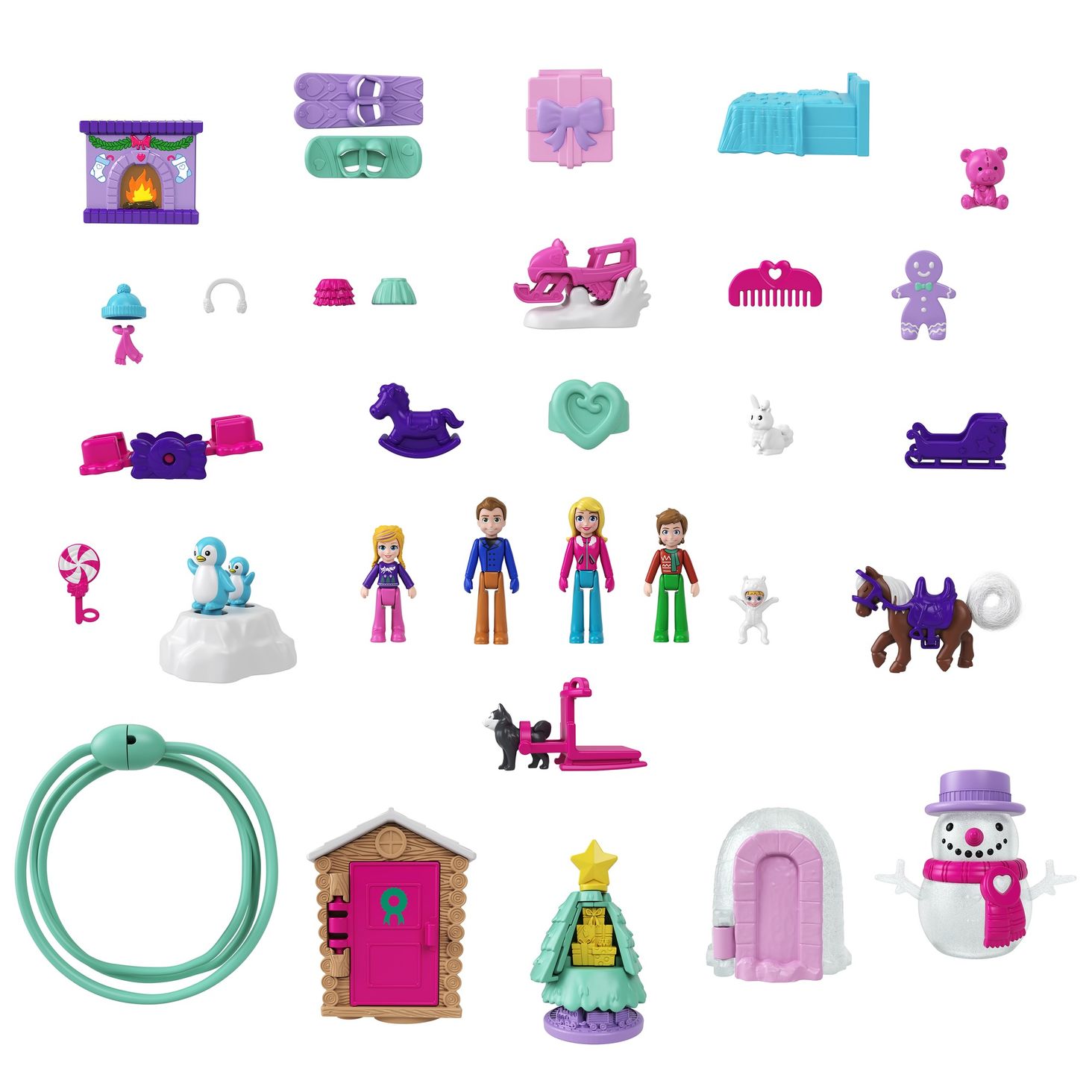 Kalendarz adwentowy Polly Pocket GYW07