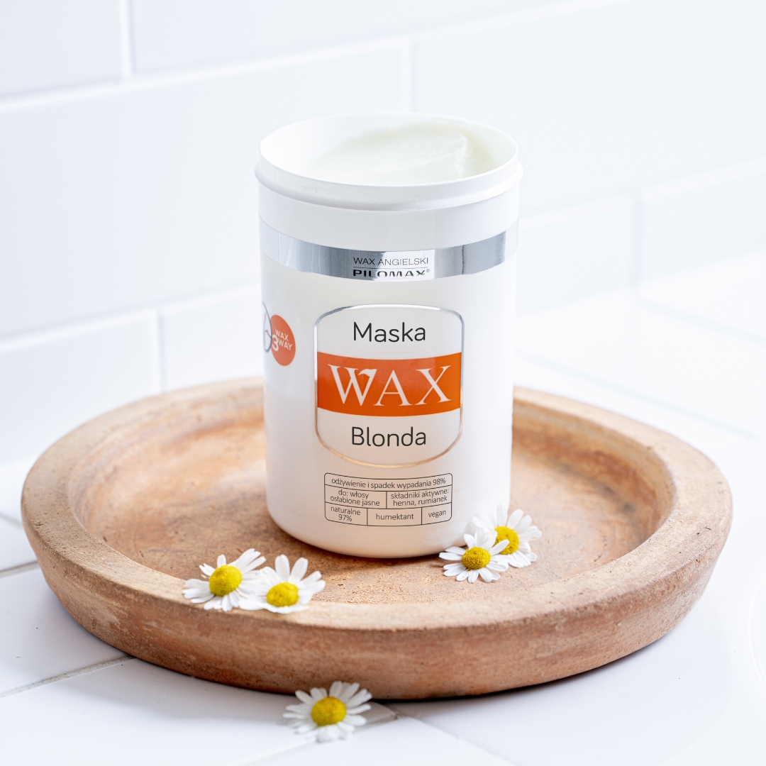 odżywka wax do włosów blond