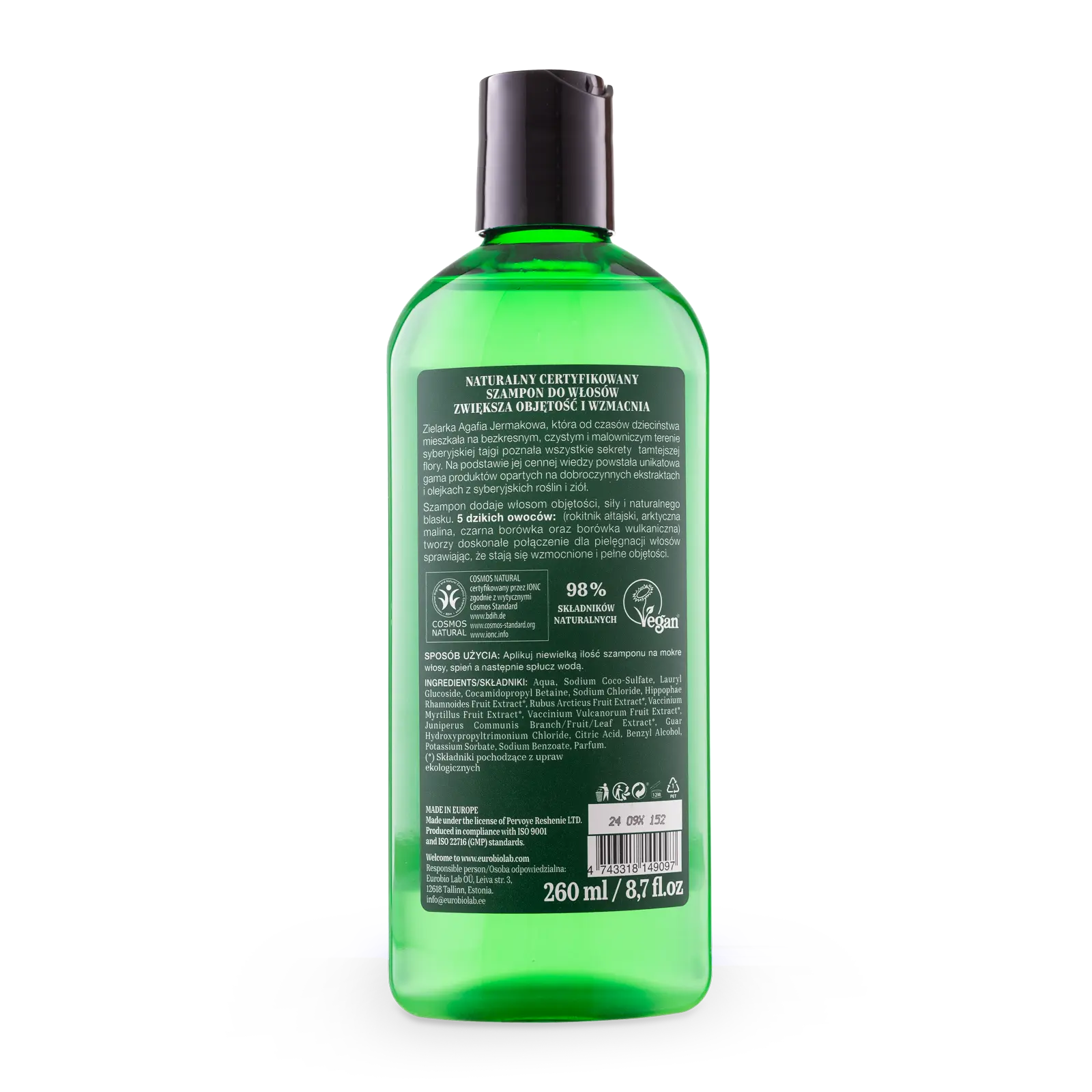 szampon naturalny skład