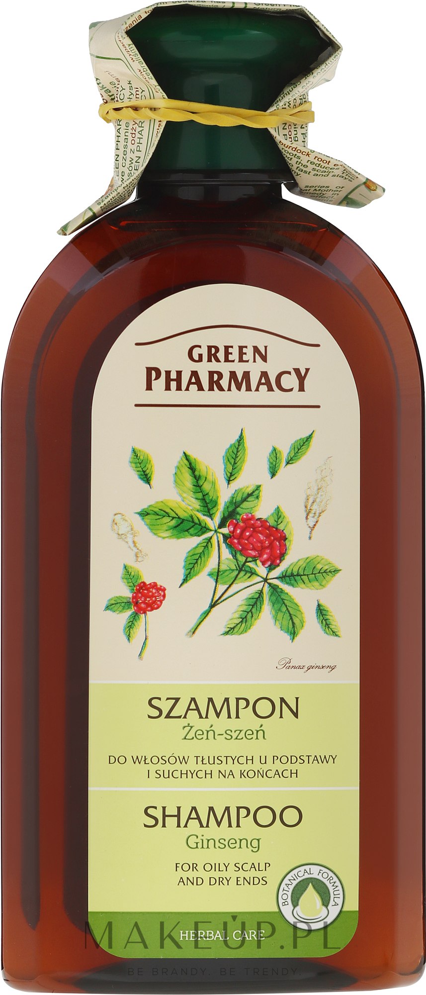 green pharmacy szampon łopian skład