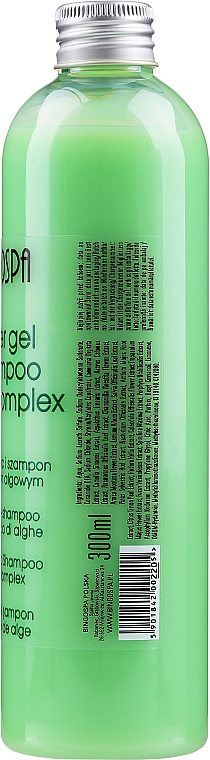 szampon algowy z kompleksem botanicznym bingospa