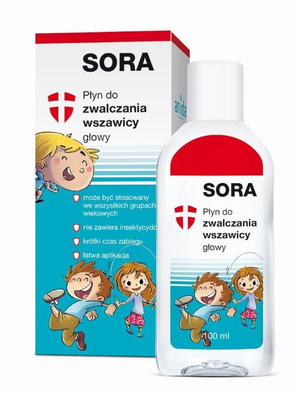 sora płyn szampon wszawica 100 100ml cena