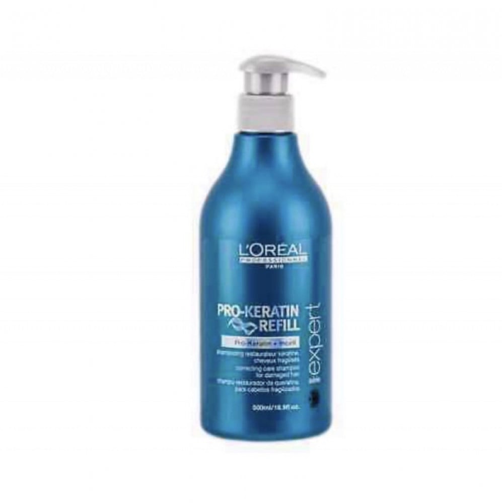 loreal pro keratin refill szampon opinie