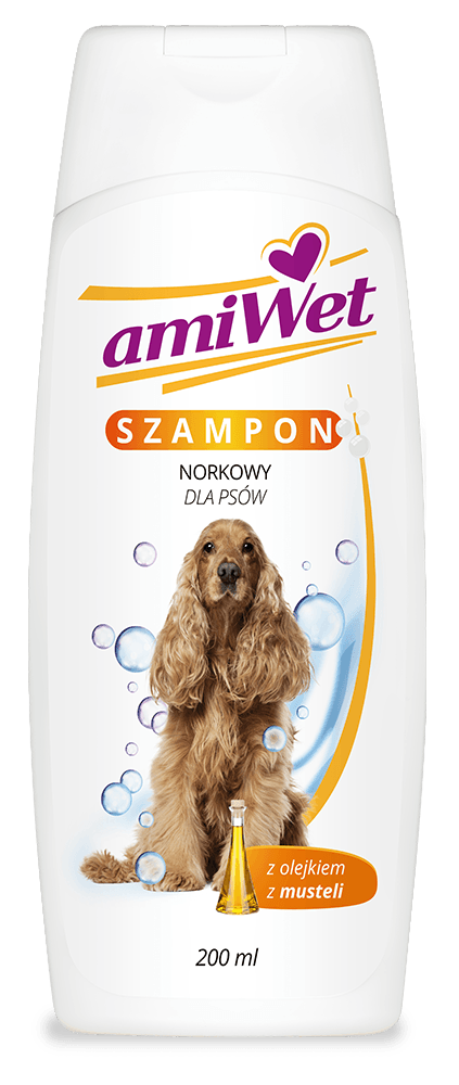 amiwet szampon z olejkiem z musteli