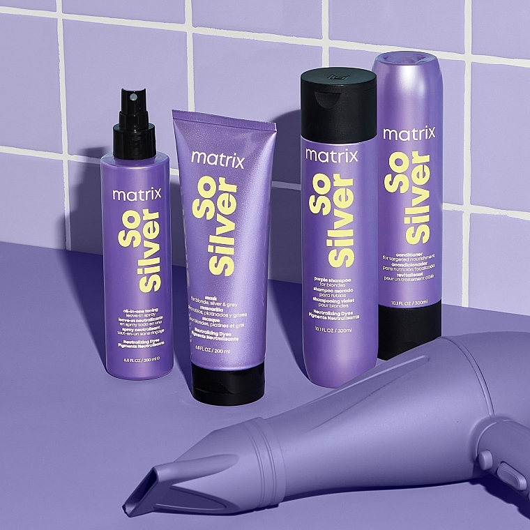 matrix szampon przeciw żółknięciu włosów