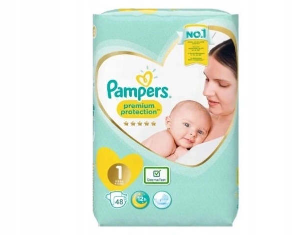 pieluszki pampers 1 allegro