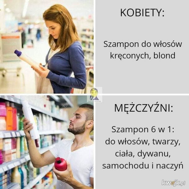 mem szampon w wc czytanie