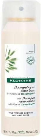 klorane szampon suchy w aerozolu na bazie owsa 150 ml