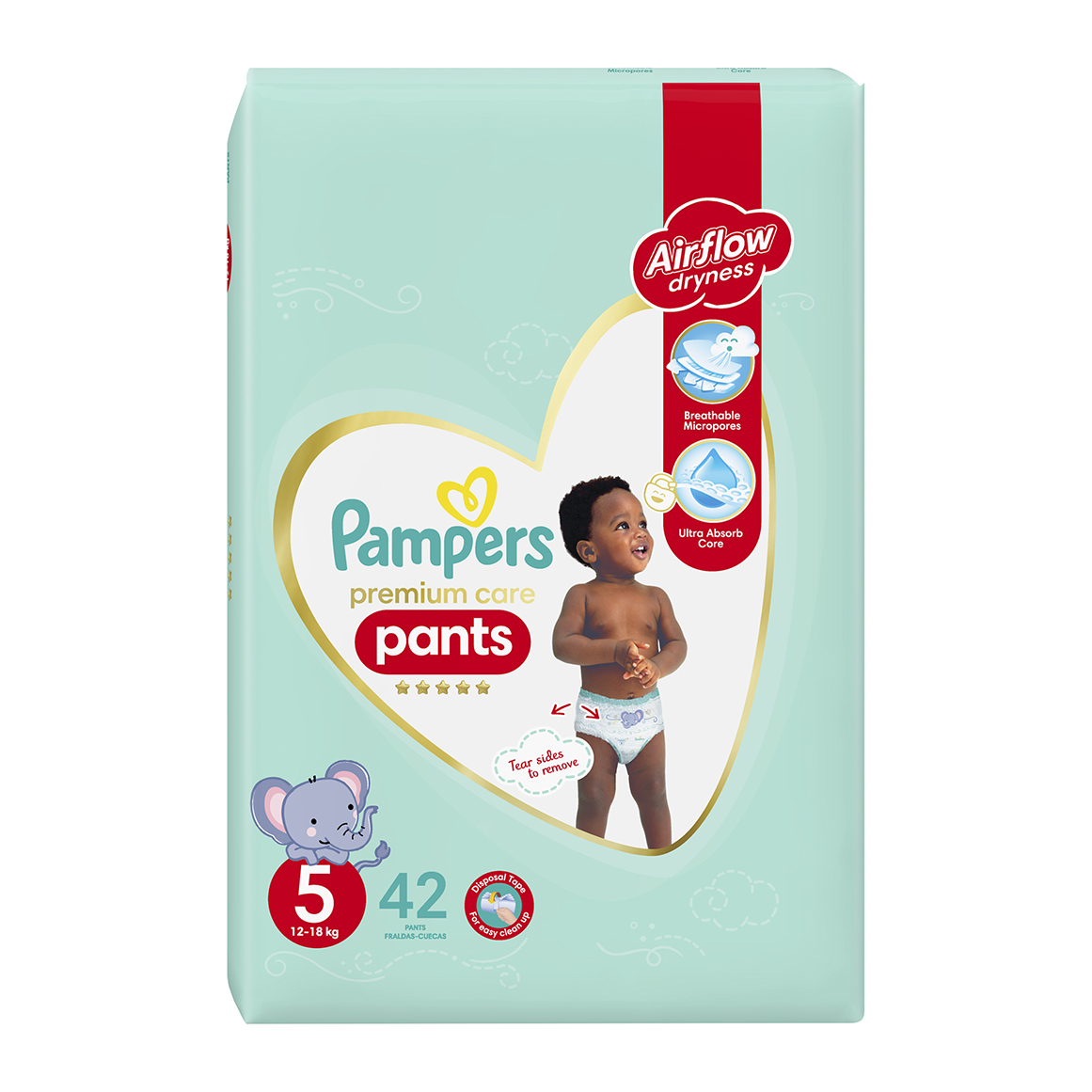 pampers premium care pants 5 80szt